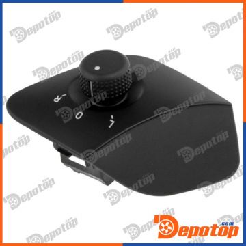 Commande, ajustage du miroir gauche pour SEAT | 6J1959565A, 6J1959565AAT7